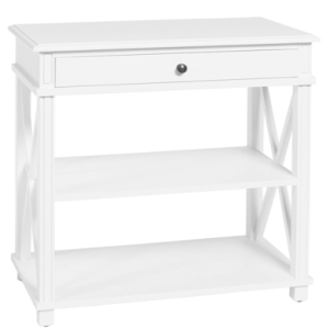 BAYHAVEN SIDE TABLE LARGE - WHITE
