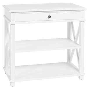 BAYHAVEN SIDE TABLE LARGE - WHITE