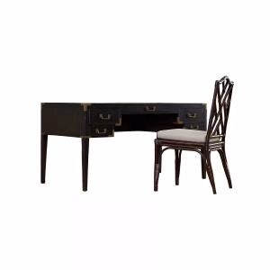 CLEAR COAST DESK DARK GREY