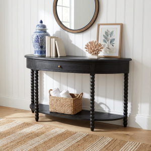 DELRAY CONSOLE TABLE BLACK